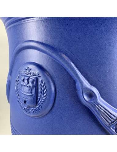Vase d'Anduze couleur Bleu Majorelle