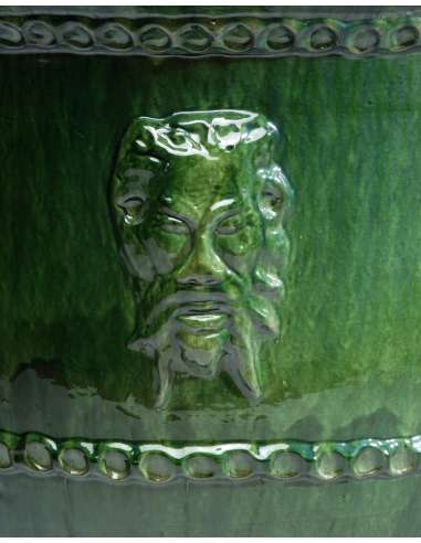 Vase fleur de Lys patine ancienne