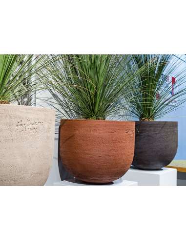 Vase Emma en terre naturelle - Les 3 coloris disponibles