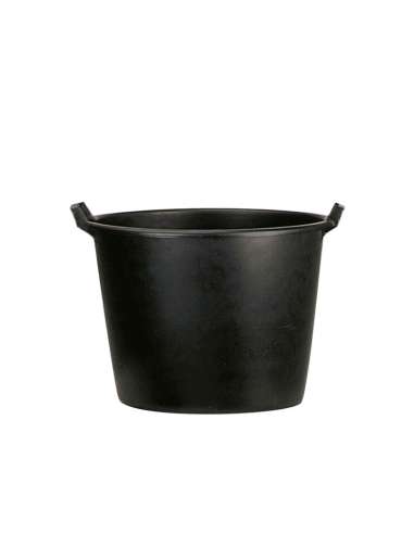 Pot rond en plastique noir pour Anduze n°2