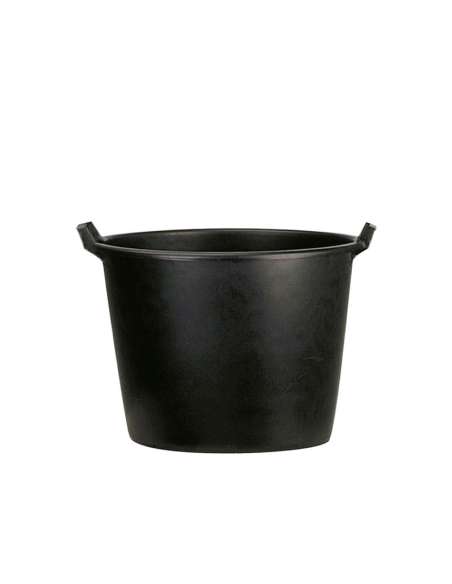 Pot rond en plastique noir pour Anduze n°2