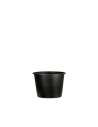 Black plastic container for Anduze pot n°4 or Mazagran mini