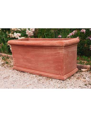 Italian Tuscan rectangular planter 91x42xH43