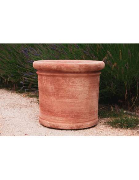 Cylindrical Tuscan jar