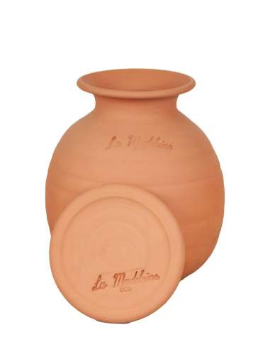 Poterie d’arrosage avec chapeau col évasé à enterrer (Ollas) taille L