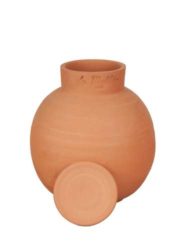 Watering pottery to bury with cap and straight neck (Ollas) size L