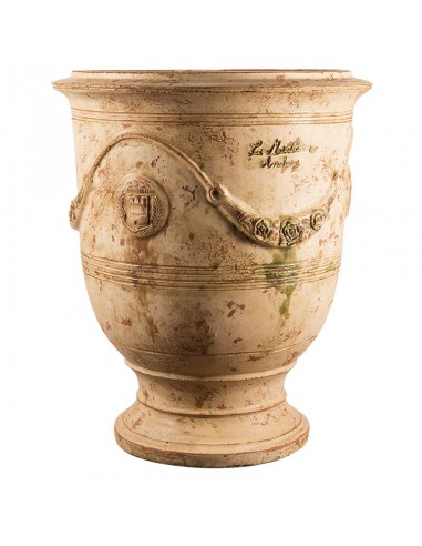 Vase d'Anduze patine ancienne