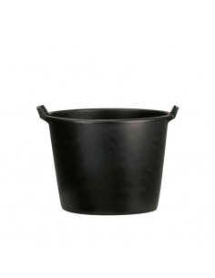 Pot rond en plastique noir pour Anduze n°2