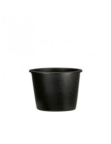 Pot rond en plastique noir pour Anduze n°3