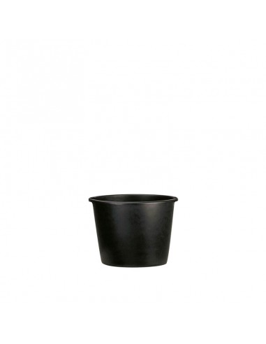 Pot rond en plastique noir pour Anduze n°4 et Mazagran Mini