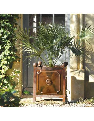 Bac à oranger émaillé tradition flammé